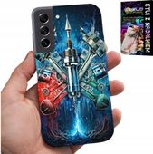 ETUI DO SAMSUNG GALAXY S21 FE - SILNIK MECHANIK CZĘŚCI POKROWIEC + SZKŁO