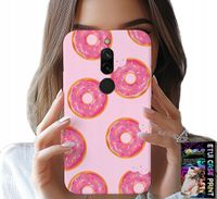 ETUI DO XIAOMI REDMI 8 - WZÓR Z PĄCZKAMI DONATAMI POLEWĄ CUKROWĄ