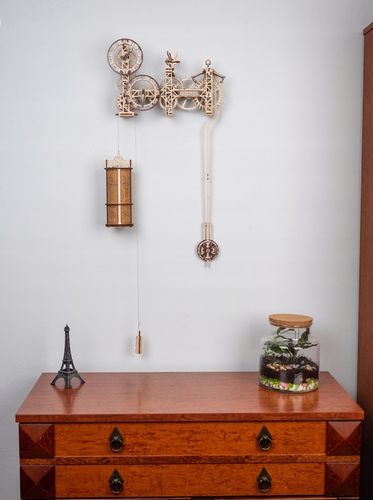 Drewniany Zegar Steampunk Wooden.City Puzzle 3D na Arena.pl