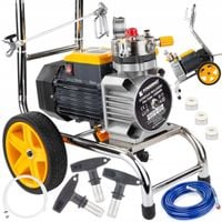 AGREGAT MALARSKI PISTOLET HYDRODYNAMICZNY 1500W WĄŻ 15M 225BAR 3X DYSZA