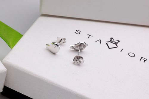 Srebrne kolczyki Staviori na Arena.pl