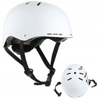 KASK NILS EXTREME BIAŁY ROZMIAR M 52-59 CM REGULOWANY WYTRZYMAŁY