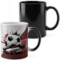 KUBEK MAGICZNY 330ML DRUK - PIŁKA NOŻNA SPORT DRUŻYNA MECZ PUCHAR