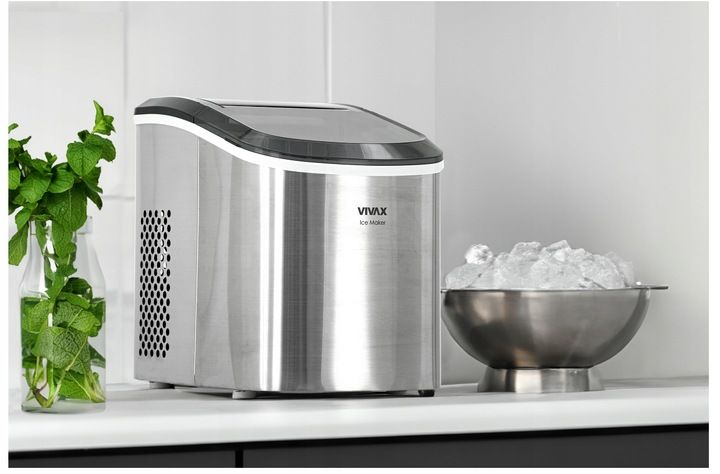Kostkarka do lodu Vivax IM-122T srebrny/szary 240 W HIT NA LATO 2024 zdjęcie 4