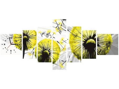 70CM 160CM ZEGAR 7 ELEME DMUCHAWCE ŻÓŁCI DRUK OBRAZ na Arena.pl