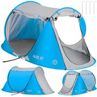 NILS Namiot Na Plażę Do Ogrodu Wodoodporny Samorozkładany + Filtr UV