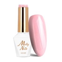 Lakier hybrydowy LED/UV Gel Polish MollyNails I'm Nudelover Nr 524 8g