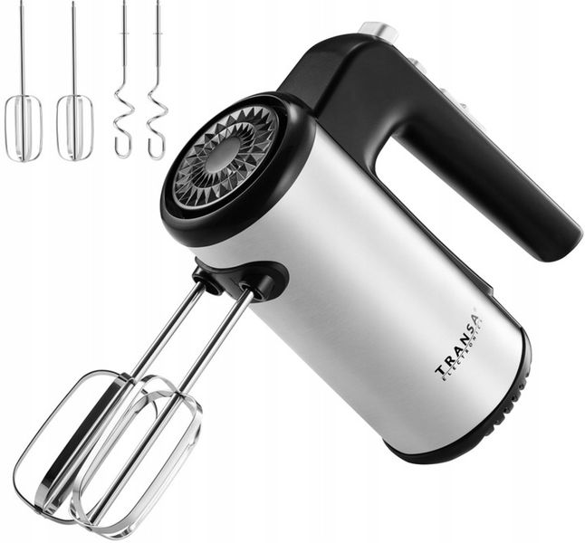 Mikser ręczny 5 biegów 4 MIESZADŁA i ORGANIZER TRYB TURBO DUŻA MOC 500W zdjęcie 1