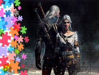 Puzzle tradycyjne Wiedźmin