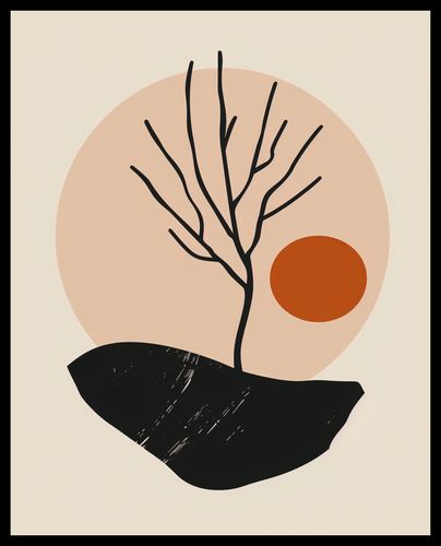 Plakat 40x50cm Nagie Drzewo na Arena.pl