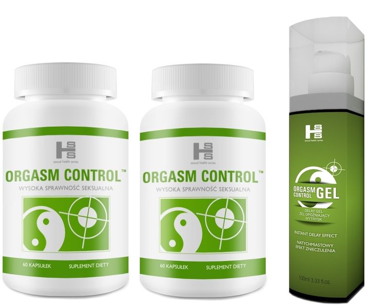 Zestaw Orgasm Control 2X Tabletki + 1X Żel zdjęcie 1