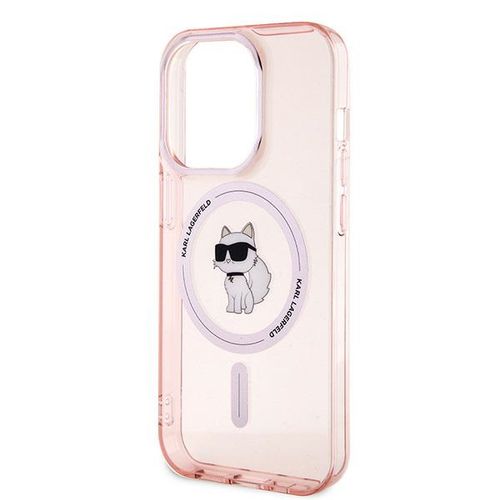 Etui Karl Lagerfeld do iPhone 14 Pro Max, Różowy, MagSafe na Arena.pl