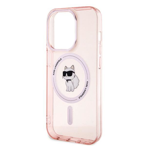 Etui Karl Lagerfeld do iPhone 14 Pro Max, Różowy, MagSafe zdjęcie 6