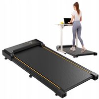 Bieżnia elektryczna domowa pod łóżko 1-6 km/h zastosowanie 100 kg