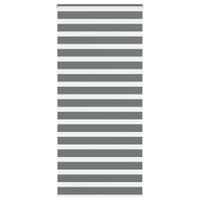 Roleta zebra, ciemnoszara, szerokość tkaniny 105,9cm, poliester