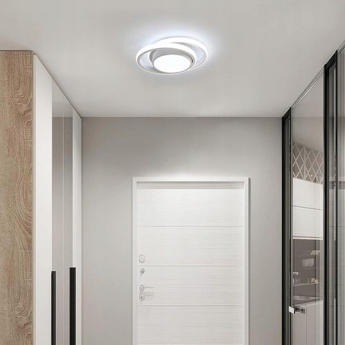 LAMPA SUFITOWA PLAFON LED OKRĄGŁY BIAŁY NOWOCZESNY DO SALONU 32W 6500K na Arena.pl