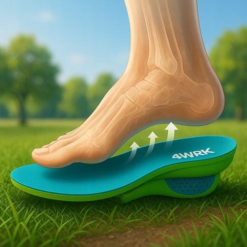 WKŁADKI DO BUTÓW AMORTYZUJĄCE PRZECIWPOTLIWE SPORTOWE INS-RUN GB 42-45 na Arena.pl