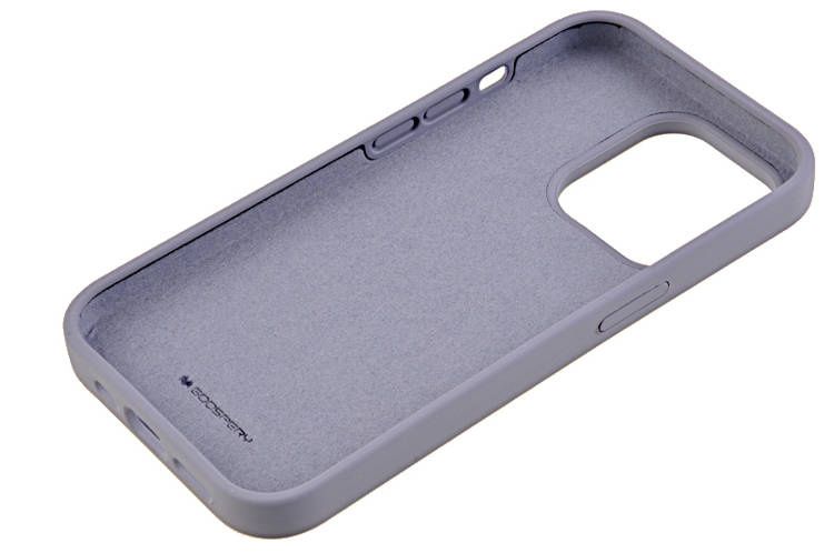 Etui Mercury Goospery Silicone do Apple iPhone 14 Pro lawendowy zdjęcie 3