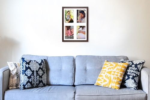 Ramka na 4 zdjęcia Hekla 30x40x4 galeria brązowy 1szt. na Arena.pl