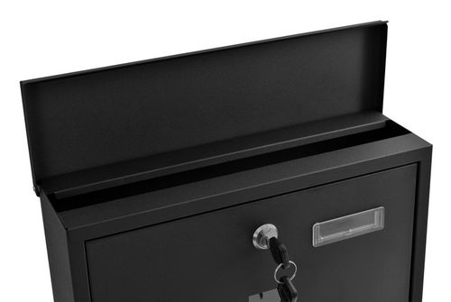 SKRZYNKA NA LISTY GAZETY POCZTĘ OGORDZENIE DO DOMU POCZTOWA CZARNA na Arena.pl