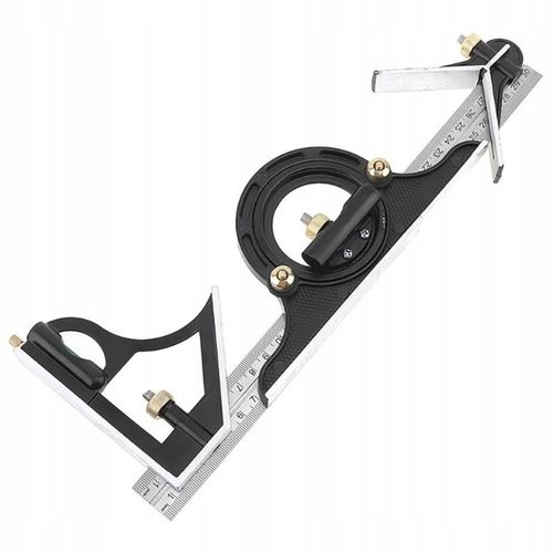 KĄTOWNIK KOMBINOWANY LINIAŁ 300 mm KĄTOMIERZ 0-180 na Arena.pl