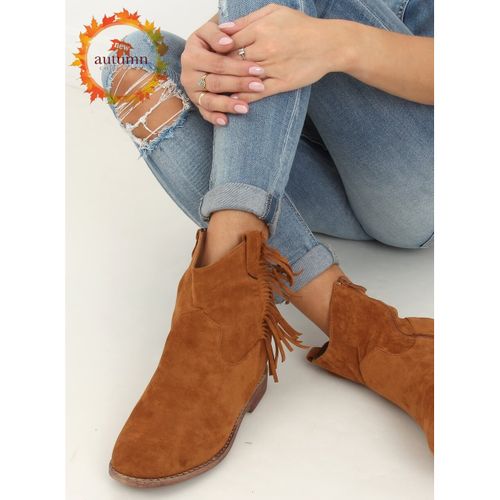 Botki w stylu boho camel 688-A99 Camel r.41 na Arena.pl