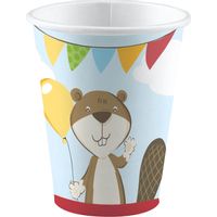 Kubeczki papierowe Lis i Bóbr