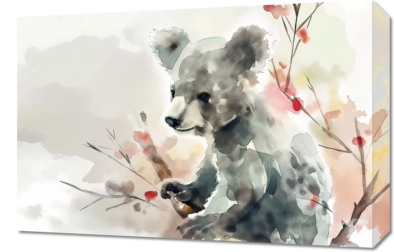 Obraz 60x40cm Akwarelowa Koala zdjęcie 1