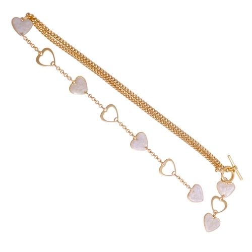 naszyjnik tył/przód z sercami (c22/zim/12/eau) na Arena.pl