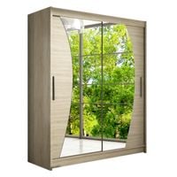 Szafa przesuwna WESTA X 150 z lustrem - SONOMA