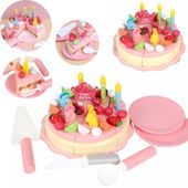 LT305 DREWNIANY TORT DO KROJENIA NA MAGNESY RZEPY DLA DZIECI