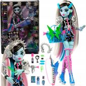 MONSTER HIGH LALKA FRANKIE STEIN ZESTAW ELEKTRYZUJĄCY STYL SŁUCHAWKI +