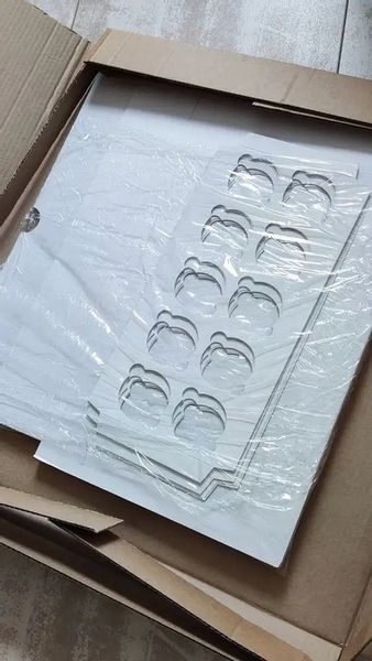 OPAKOWANIE PUDEŁKO NA 9 MUFFIN, CUPCAKE, 10szt. zdjęcie 6