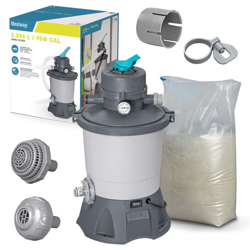 Pompa piaskowa 3596 l/h + Piasek 25kg Bestway na Arena.pl