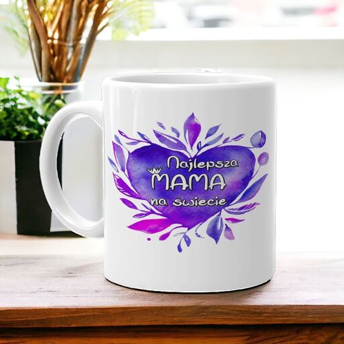 KUBEK Z NADRUKIEM ŚMIESZNY PREZENT DLA MAMY URODZINY IMIENINY DZIEŃ MATKI na Arena.pl