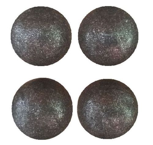 KULE CZEKOLADOWE DEKORACJE czarno-srebrna Perła 4 szt na Arena.pl