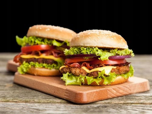Opakowanie na Hamburgera Pudełko Burger Box Kraft Duże 150x150x80mm 100szt na Arena.pl
