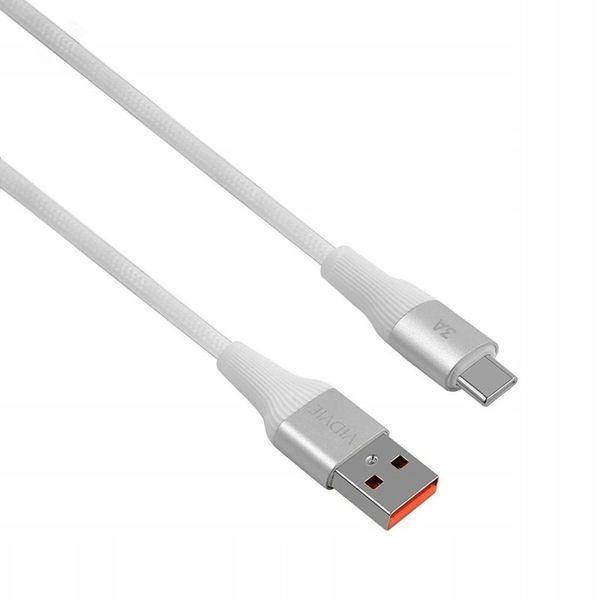 TYP-C KABEL USB-C 3 METROWY DŁUGI BIAŁY PRZEWÓD 3A zdjęcie 1