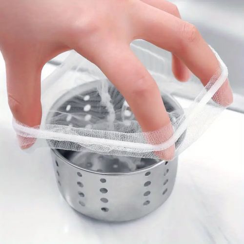 Filtry Do Zlewu Kuchennego ViO XN008 Siatkowy Worek 100 Szt Sitko do zlewu na Arena.pl