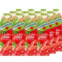 Tymbark Sok 100% pomidor 1 l x 12 sztuk