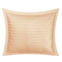 Poszewka satyna bambusowo-bawełniana STRIPE BEIGE 70x80 beżowa