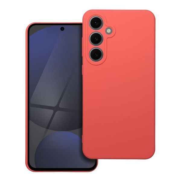 Futerał SILICONE do SAMSUNG S24 FE brzoskwiniowy zdjęcie 1