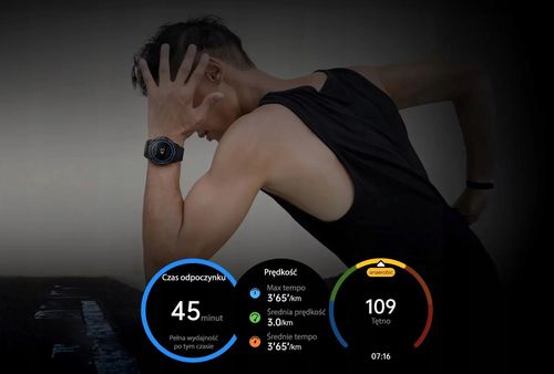 Smartwatch Mibro GS Active srebrny na Arena.pl