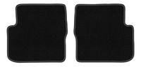Dywaniki welurowe tylne Fiat Stilo 2000-2008 czarne LUX