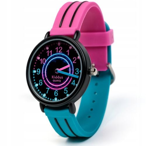 Kiddus Zegarek edukacyjny dla dzieci, idealny do nauki odczytywania godziny na Arena.pl