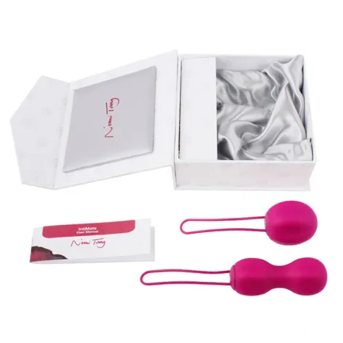 nomi tang intimate kegel set red violet - zestaw do treningu mięśni na Arena.pl