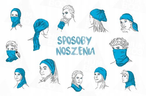 KOMIN DZIECIĘCY CHUSTA SZALIK KOMINIARKA CIENKI na Arena.pl