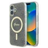 guess guhmp16mh4stw iphone 16 plus 6.7"  brązowy/brown hardcase iml
