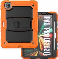 Etui Pancerne iPad Pro 11 2018-2021 Stojak Shock Pomarańczowe