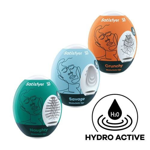 zestaw do masturbacji masturbator egg set 3pcs satisfyer na Arena.pl